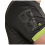 Футболка WX Active T-Shirt Charcoal w Flash Green Size M